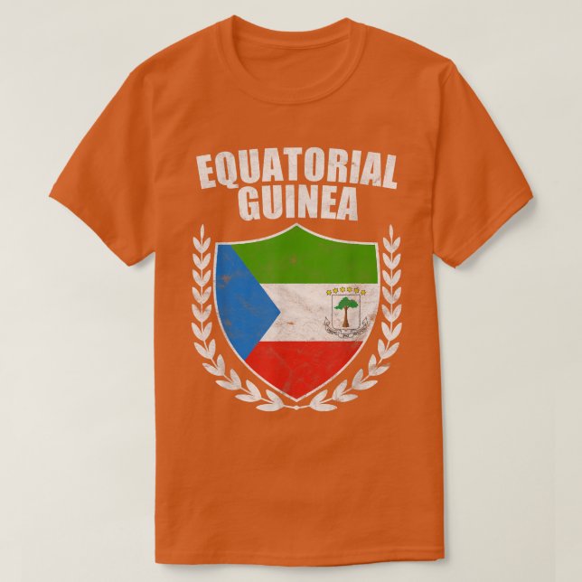 Equatorial Guinea I Equatorial Guinea  T Shirt (Design framsida)