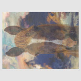 Equestrian Breeze Decoupage