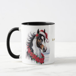 Equestrian Christmas Coffee Mug Mugg