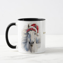 Equestrian Christmas Coffee Mug Mugg