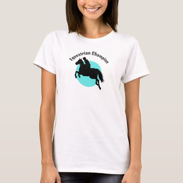 Equestrian Design T-Shirt (Framsida)