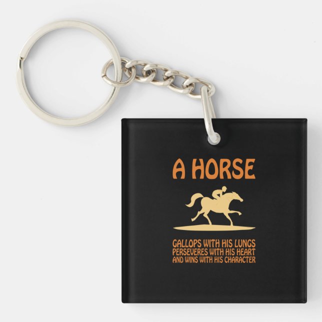 Equestrian Gift | A Horse Gallops (Framsidan)
