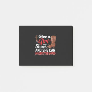 Equestrian Gift | Ge A Girl Shoes Post-it Block