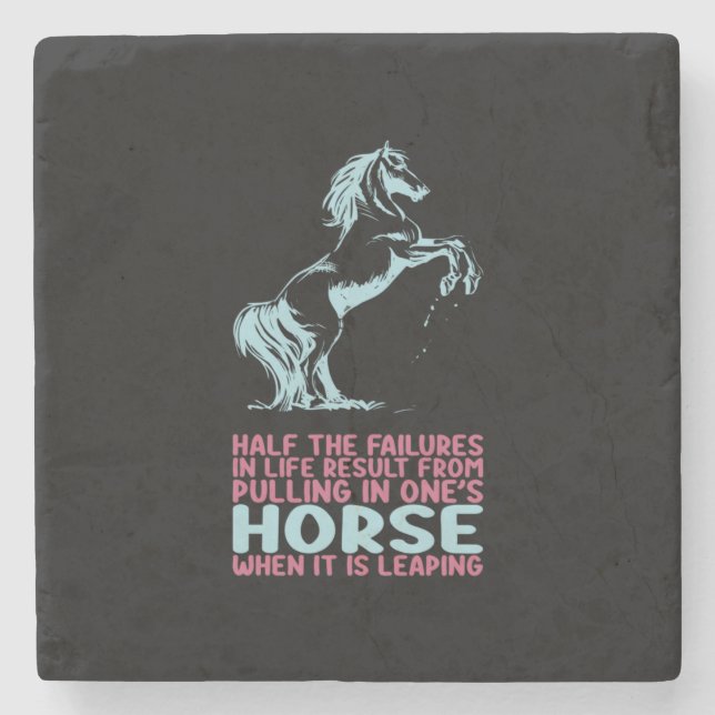 Equestrian Gift | Hälften av misslyckandena i live Stenunderlägg (Framsidan)