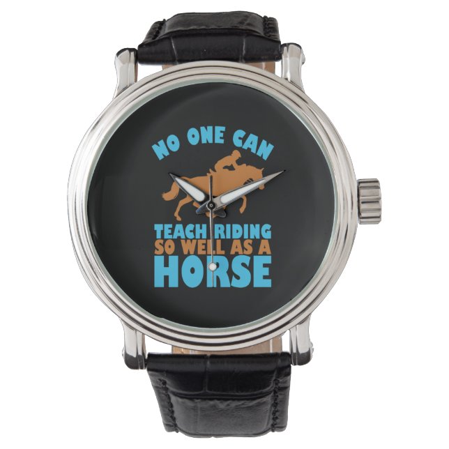 Equestrian Gift | Ingen kan testa Riding Armbandsur (Framsida)