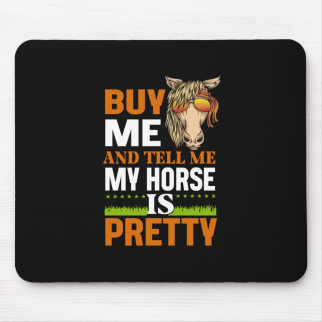 Equestrian Gift | Köp mig och berätta Musmatta (Framsidan)