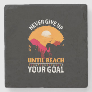 Equestrian Gift | Never Give Up Until Reach Stenunderlägg