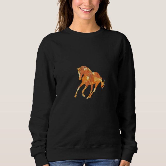 Equestrian Horse T Shirt (Framsida)