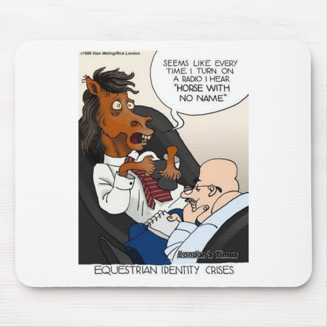 Equestrian Identity Crisis Funny Gifts & Tees Musmatta (Framsidan)