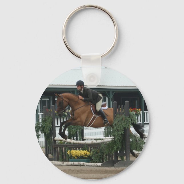 Equestrian Keychain Nyckelring (Framsida)