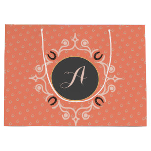 Equestrian Monogram Lucky Horse Shoe