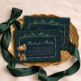 Equestrian Polo Teddy Bear Books for Baby Boy Tilläggskort