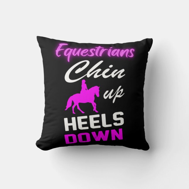Equestrian Riding Quotes Kudde (Framsida)