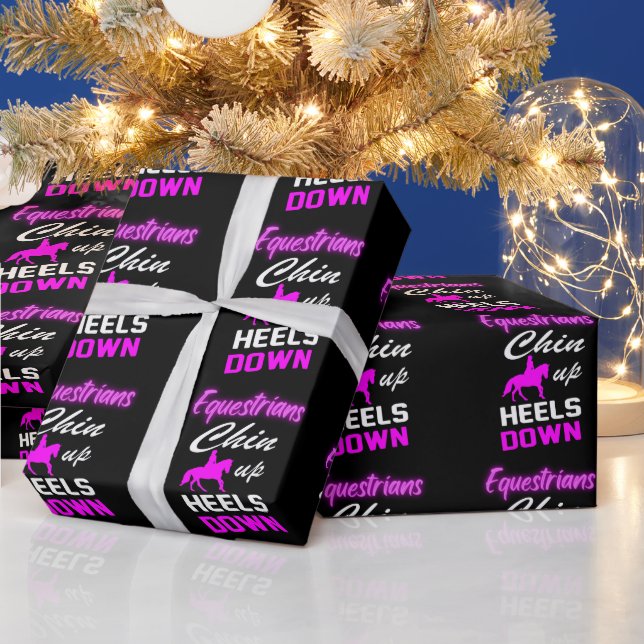 Equestrian Riding Quotes Presentpapper (Helgdagar)