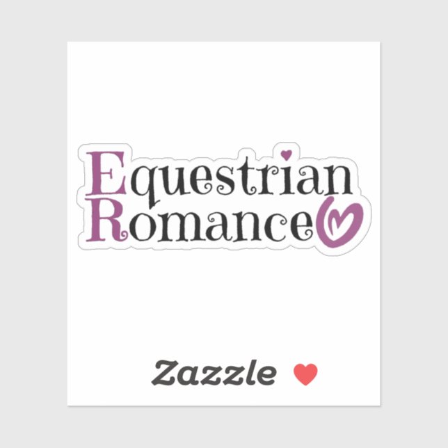 Equestrian Romantik Sticker Klistermärken (Ark)