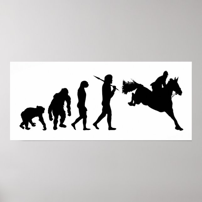 Equestrian Show Jumping riders presentidéer Poster (Framsidan)