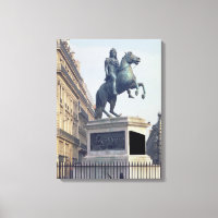 Equestrian Statue of Kung Louis XIV (1816-22) (bro