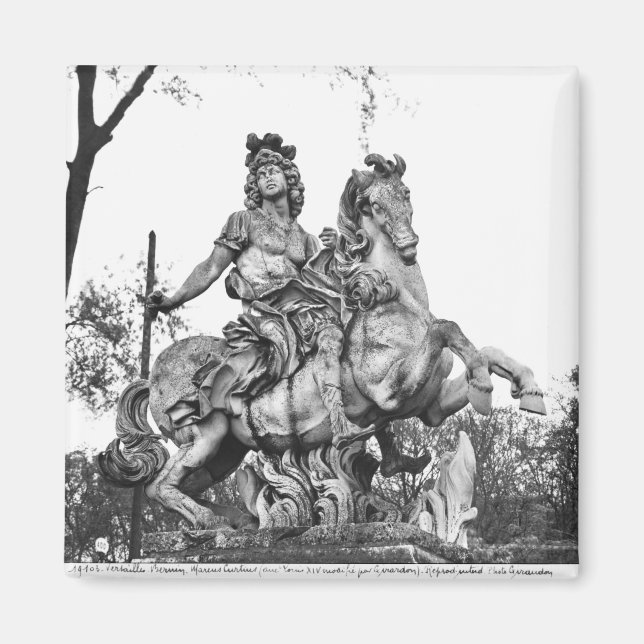 Equestrian statue of Louis XIV Magnet (Framsidan)