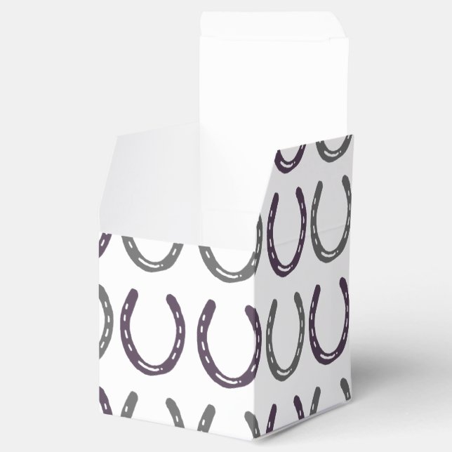 Equestrian ThLED Horse Shoes Mönster Presentaskar (Öppnad)