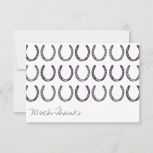 Equestrian ThLED Horse Shoes Tack Kort