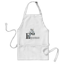 Equestrian Unicorn Side Öga Apron