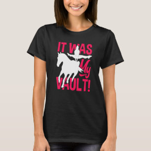 Equestrian voltig på häst Voltig på hästrygg T Shirt