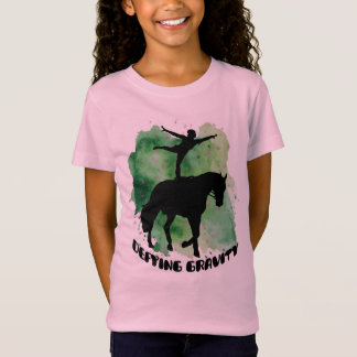 Equestrian Voltörer som trotsar tyngdlagen T-Shirt