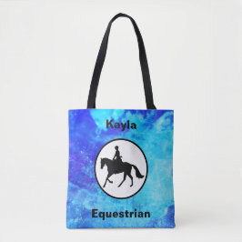 Equestrian Watercolor Tygkasse