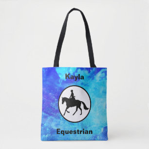 Equestrian Watercolor Tygkasse