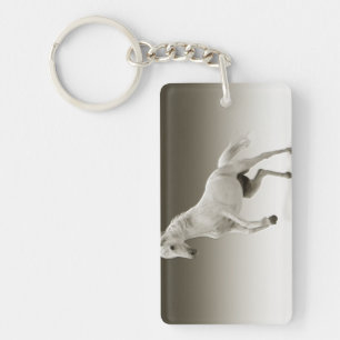 Equestrian White Mare Horse