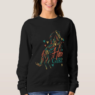 Equestrian Women Girls Horse Girl Horseback Ride H T Shirt