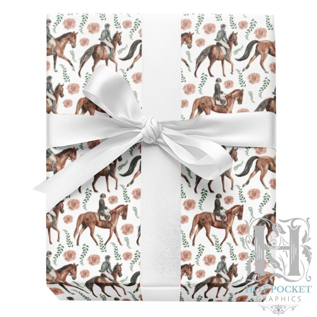 Equestrian Wrapping Paper Presentpapper (Skapare uppladdad)