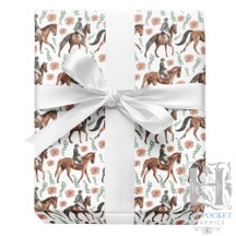 Equestrian Wrapping Papper
