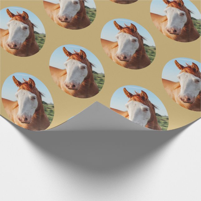 Equestrian Your Horse Gift Presentpapper (Hörn)