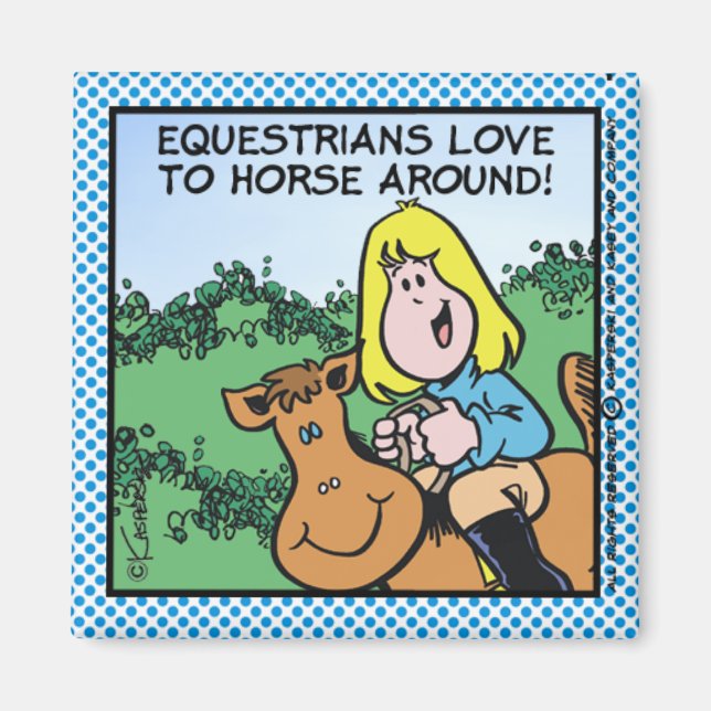 Equestrianer Kärlek till... Magnet (Framsidan)