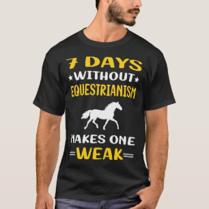 Equestrianism Equestrian Horse T Shirt