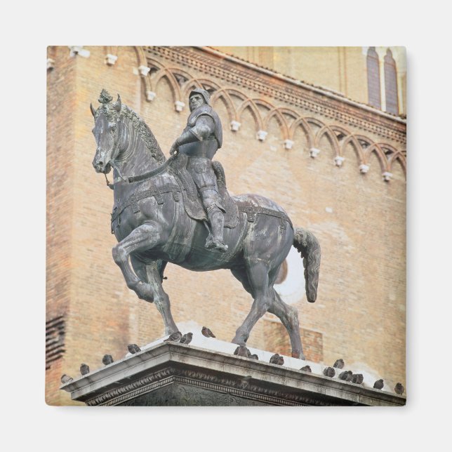 Equestrianska monument över Bartolommeo Colleoni ( Magnet (Framsidan)