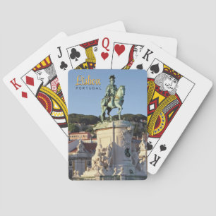Equestrianska statyn Kung José I, Lissabon Casinokort