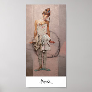 ’Equilibrista Con Aro’, av Ruiperez Poster