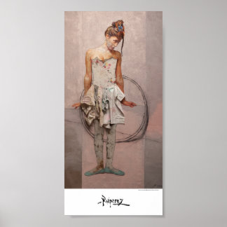 ’Equilibrista Con Aro’, av Ruiperez Poster