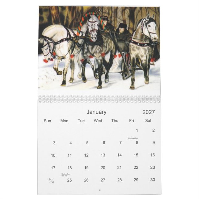Equine 2011 kalender #1 (Jan 2027)