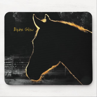 Equine Glöd-Dator Mousepad Musmatta