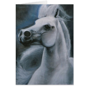 Equine kort "för spökehäst"