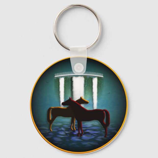 EQUINE KVÄLL NYCKELRING (Framsida)