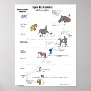 Equine riskera den STORA affischen för bedömningen Poster