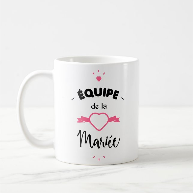 Equipe de la mariée kaffemugg (Vänster)