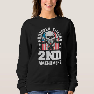 Equipped Citizen 2nd Amendment Pro Gun Pro USA Pat T Shirt