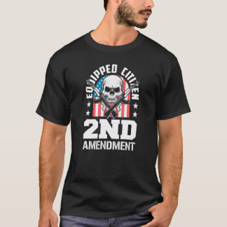 Equipped Citizen 2nd Amendment Pro Gun Pro USA Pat T Shirt