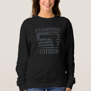 Equized Citizen - andra ändring Pro Gun USA 9 mm P T Shirt