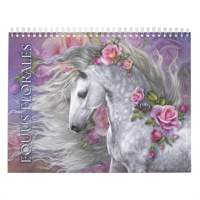 Equus Florales Calendar Kalender (Omslag)